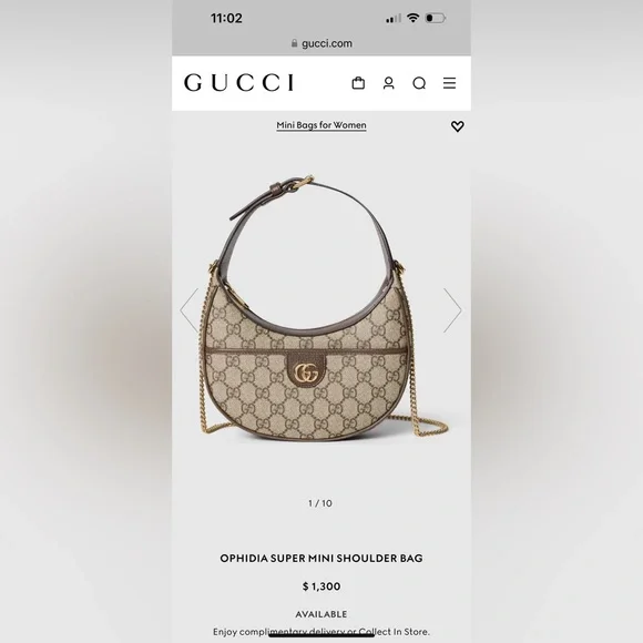 New GUCCI handbag - Picture 3 of 4